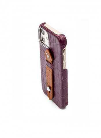 Mobile Case With  Mid Grip For Iphone 12 6.1inch Purple