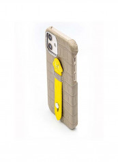 Mobile Case With  Mid Grip For Iphone 12 6.1بوصة رمادي