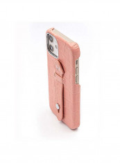 Mobile Case With  Mid Grip For Iphone 12 6.1بوصة وردي