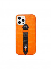 Mobile Case With  Mid Grip For Iphone 12 Pro 6.1inch Orange