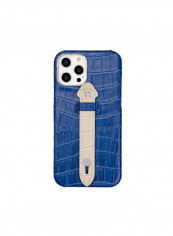 Mobile Case With  Mid Grip For Iphone 12 Pro 6.1inch Blue