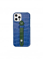 Mobile Case With  Mid Grip For Iphone 12 Pro 6.1inch Blue