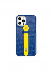 Mobile Case With  Mid Grip For Iphone 12 Pro 6.1inch Blue