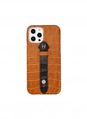 Mobile Case With  Mid Grip For Iphone 12 Pro 6.1inch Brown