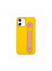 Mobile Case With Side Grip For Iphone 12 6.1inch Yellow reviews Mobile Case With Side Grip For Iphone 12 6.1inch Yellow