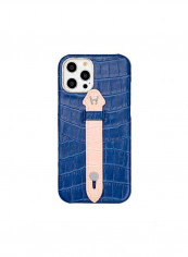 Mobile Case With  Mid Grip For Iphone 12 Pro 6.1inch Blue