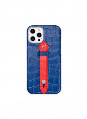 Mobile Case With  Mid Grip For Iphone 12 Pro 6.1inch Blue