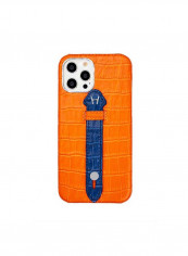 Mobile Case With  Mid Grip For Iphone 12 Pro 6.1inch Orange