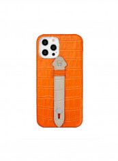 Mobile Case With  Mid Grip For Iphone 12 Pro 6.1inch Orange