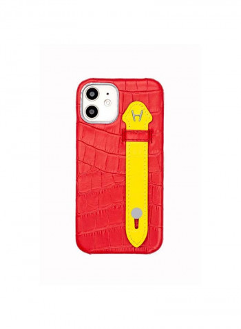 Mobile Case With  Side Grip For Iphone 12 6.1inch Red