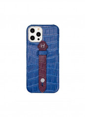 Mobile Case With  Mid Grip For Iphone 12 Pro 6.1inch Blue