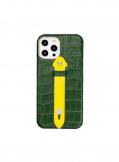 Mobile Case With  Mid Grip For Iphone 12 Pro 6.1inch Green