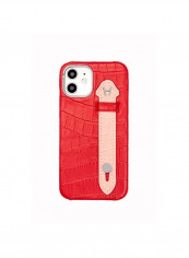 Mobile Case With  Side Grip For Iphone 12 6.1inch Red