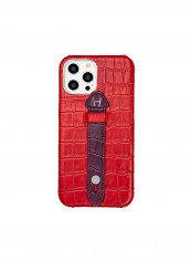 Mobile Case With  Mid Grip For Iphone 12 Pro 6.1inch Maroon