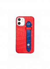 Mobile Case With  Side Grip For Iphone 12 6.1inch Red