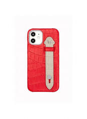 Mobile Case With  Side Grip For Iphone 12 6.1inch Red