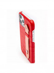 Mobile Case With  Side Grip For Iphone 12 Pro Max 6.7inch Red