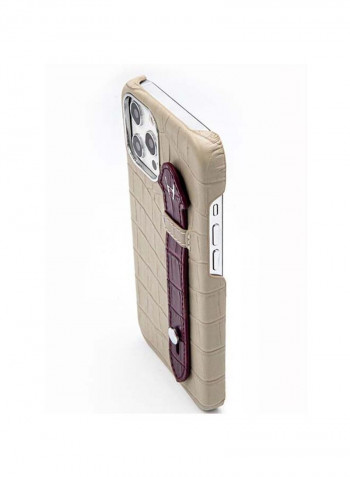 Mobile Case With  Side Grip For Iphone 12 Pro Max 6.7inch Gray