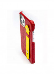 Mobile Case With  Side Grip For Iphone 12 Pro Max 6.7inch Maroon