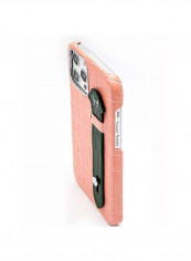 Mobile Case With  Side Grip For Iphone 12 Pro Max 6.7inch Pink