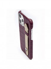Mobile Case With  Side Grip For Iphone 12 Pro Max 6.7inch Purple