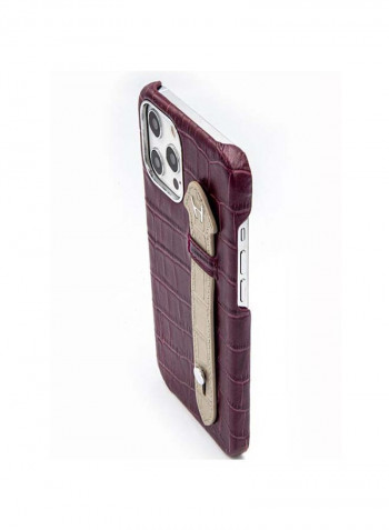 Mobile Case With  Side Grip For Iphone 12 Pro Max 6.7inch Purple