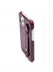 Mobile Case With  Side Grip For Iphone 12 Pro Max 6.7inch Purple