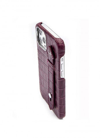 Mobile Case With  Side Grip For Iphone 12 Pro Max 6.7inch Purple