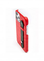 Mobile Case With  Side Grip For Iphone 12 Pro Max 6.7inch Red