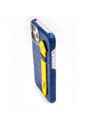 Mobile Case With  Side Grip For Iphone 12 Pro Max 6.7inch Blue