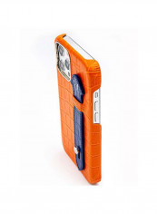 Mobile Case With  Side Grip For Iphone 12 Pro Max 6.7inch Orange