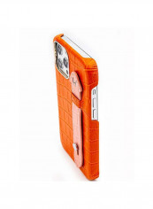 Mobile Case With  Side Grip For Iphone 12 Pro Max 6.7inch Orange