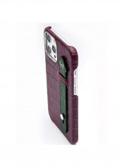 Mobile Case With  Side Grip For Iphone 12 Pro Max 6.7inch Purple