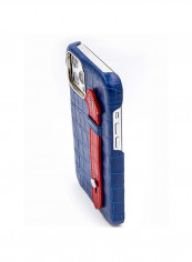 Mobile Case With  Side Grip For Iphone 12 Pro Max 6.7inch Blue