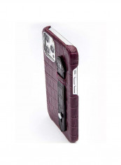 Mobile Case With  Side Grip For Iphone 12 Pro Max 6.7inch Purple