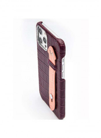 Mobile Case With  Side Grip For Iphone 12 Pro Max 6.7inch Purple