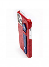 Mobile Case With  Side Grip For Iphone 12 Pro Max 6.7inch Maroon