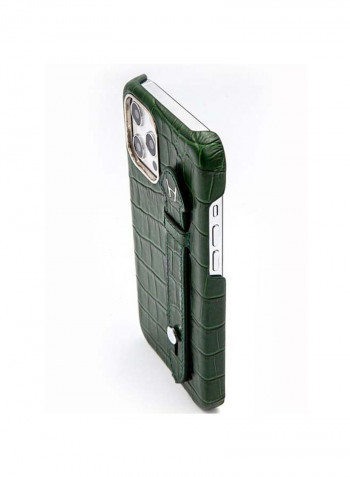 Mobile Case With  Side Grip For Iphone 12 Pro Max 6.7inch Green