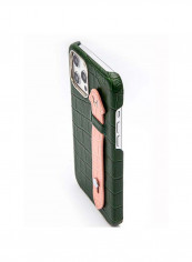 Mobile Case With  Side Grip For Iphone 12 Pro Max 6.7inch Green