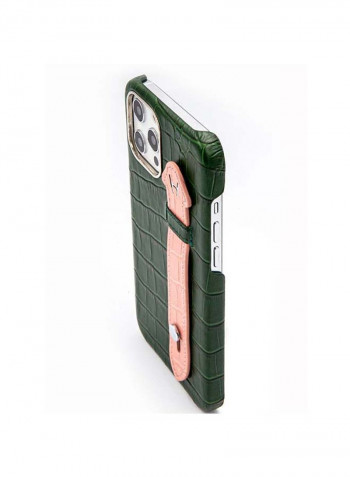 Mobile Case With  Side Grip For Iphone 12 Pro Max 6.7inch Green