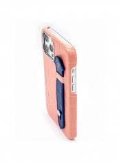 Mobile Case With  Side Grip For Iphone 12 Pro Max 6.7inch Pink