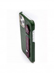 Mobile Case With  Side Grip For Iphone 12 Pro Max 6.7inch Green