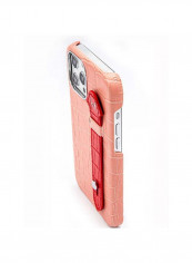 Mobile Case With  Side Grip For Iphone 12 Pro Max 6.7inch Pink