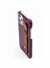 Mobile Case With  Side Grip For Iphone 12 Pro Max 6.7inch Purple