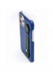 Mobile Case With  Side Grip For Iphone 12 Pro Max 6.7inch Blue