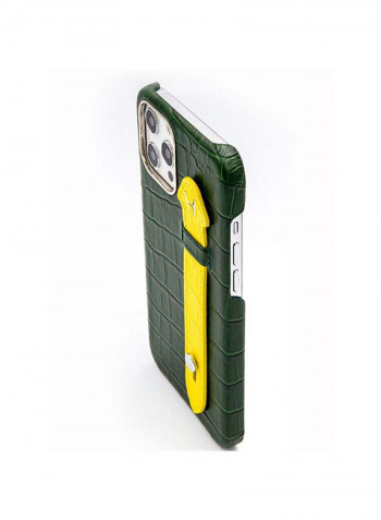 Mobile Case With  Side Grip For Iphone 12 Pro Max 6.7inch Green
