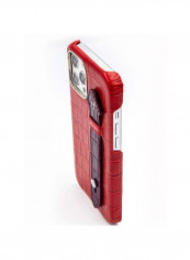 Mobile Case With  Side Grip For Iphone 12 Pro Max 6.7inch Maroon