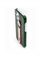 Mobile Case With  Mid Grip For Iphone 12 Pro Max 6.7inch Green