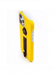 Mobile Case With  Mid Grip For Iphone 12 Pro Max 6.7inch Yellow
