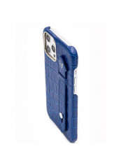 Mobile Case With  Side Grip For Iphone 12 Pro Max 6.7inch Blue